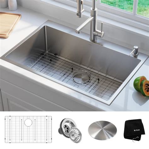 31 inch kitchen sink drop-in|More.